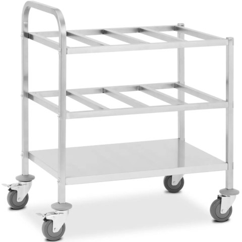 Wózek kelnerski transportowy na 24 pojemniki GN 1/6 do 450 kg Wózek kelnerski transportowy na 24 pojemniki GN 1/6 do 450 kg