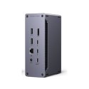 13w1 Stacja dokująca Thunderbolt 4 / USB-A / DP / RJ45 / czytnik SD TF / USB-C / mini jack 13w1 Stacja dokująca Thunderbolt 4 / USB-A / DP / RJ45 / czytnik SD TF / USB-C / mini jack