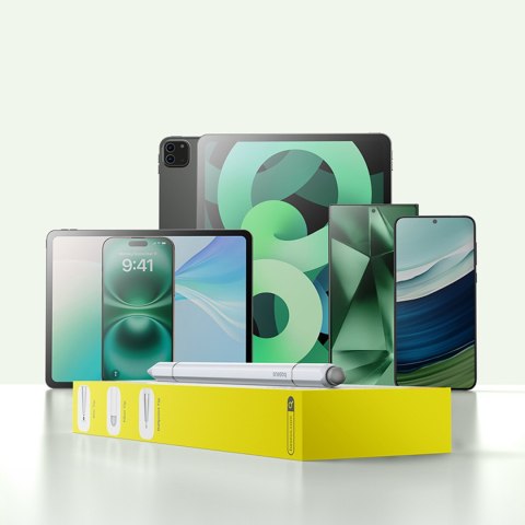 3w1 Rysik pasywny stylus Smooth Writing III - wersja magnetyczna - biały 3w1 Rysik pasywny stylus Smooth Writing III - wersja magnetyczna - biały