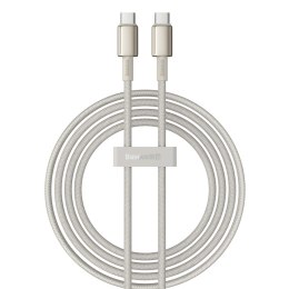 Kabel przewód Tungsten Gold USB-C 100W 2m - złoty