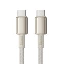 Kabel przewód Tungsten Gold USB-C 100W 2m - złoty