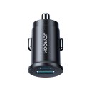 Ładowarka samochodowa Mini 15W USB-A USB-C - czarna