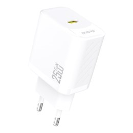 Ładowarka sieciowa 25W GaN USB-C - biała