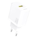 Ładowarka sieciowa GaN 25W USB-A - biała Ładowarka sieciowa GaN 25W USB-A - biała