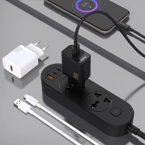 Ładowarka sieciowa GaN 25W USB-A - biała Ładowarka sieciowa GaN 25W USB-A - biała