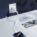 Ładowarka sieciowa USB-C USB-A 20W PD QC 3.0 - biała