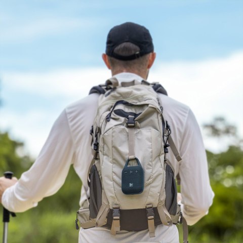 Mały turystyczny głośnik bezprzewodowy Mirtune H1 Bluetooth 8W - niebieski Mały turystyczny głośnik bezprzewodowy Mirtune H1 Bluetooth 8W - niebieski