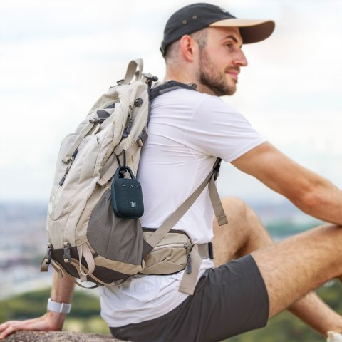 Mały turystyczny głośnik bezprzewodowy Mirtune H1 Bluetooth 8W - niebieski Mały turystyczny głośnik bezprzewodowy Mirtune H1 Bluetooth 8W - niebieski