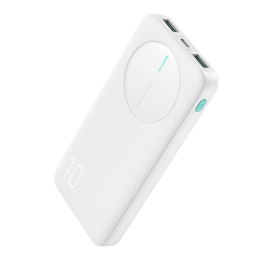 Powerbank JR-PBF12 10000mAh 2.4A 2x USB-A 1x USB-C - biały