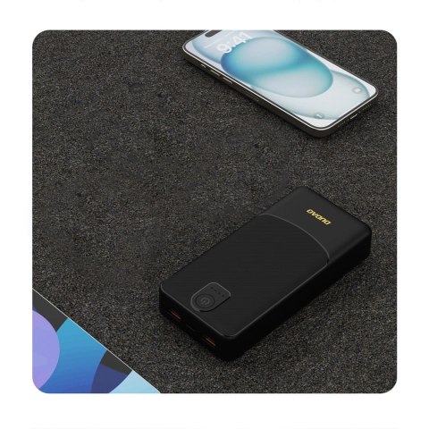 Powerbank K10Pro 20000mAh 2.4A USB-A - czarny Powerbank K10Pro 20000mAh 2.4A USB-A - czarny