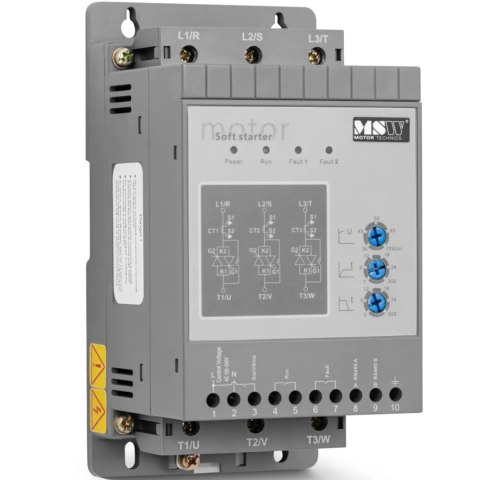 Soft starter do łagodnego rozruchu silników 3 A 1.5 kW 400 / 100-240 V Soft starter do łagodnego rozruchu silników 3 A 1.5 kW 400 / 100-240 V