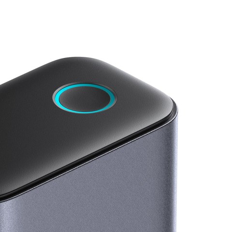 Stacja ładowania ładowarka wieloportowa GaN 65W EU 4x USB-C i 2x USB-A - ciemnoszara Stacja ładowania ładowarka wieloportowa GaN 65W EU 4x USB-C i 2x USB-A - ciemnoszara