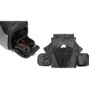 Torba podróżna Premium na garnitur i obuwie z kieszenią na mokre rzeczy 50l - czarna Torba podróżna Premium na garnitur i obuwie z kieszenią na mokre rzeczy 50l - czarna