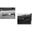 Torba podróżna Premium na garnitur i obuwie z kieszenią na mokre rzeczy 50l - czarna Torba podróżna Premium na garnitur i obuwie z kieszenią na mokre rzeczy 50l - czarna
