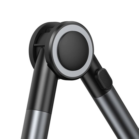 Uchwyt Otaku na telefon tablet obrotowy regulowany mocowany do blatu - szary Uchwyt Otaku na telefon tablet obrotowy regulowany mocowany do blatu - szary