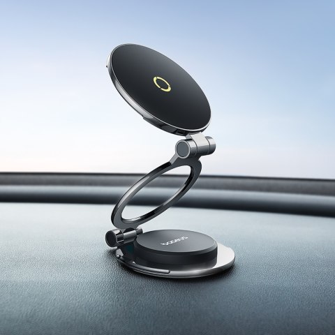 Uchwyt samochodowy na telefon MagPro II z MagSafe na deskę rodzielczą - czarny Uchwyt samochodowy na telefon MagPro II z MagSafe na deskę rodzielczą - czarny