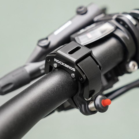 Dzwonek rowerowy w kształcie litery C - czarny Dzwonek rowerowy w kształcie litery C - czarny