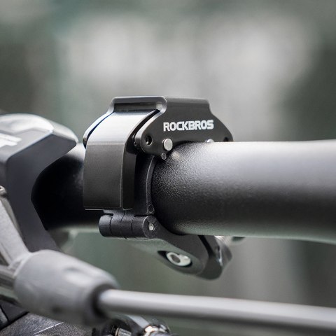 Dzwonek rowerowy w kształcie litery C - czarny Dzwonek rowerowy w kształcie litery C - czarny