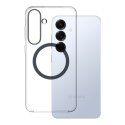 Etui silikonowe plecki Samsung Clear Magnet Case z ringiem magnetycznym do Samsung Galaxy S25 - przezroczyste Etui silikonowe plecki Samsung Clear Magnet Case z ringiem magnetycznym do Samsung Galaxy S25 - przezroczyste
