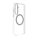 Etui silikonowe plecki Samsung Clear Magnet Case z ringiem magnetycznym do Samsung Galaxy S25 - przezroczyste Etui silikonowe plecki Samsung Clear Magnet Case z ringiem magnetycznym do Samsung Galaxy S25 - przezroczyste