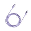 Kabel przewód CDX 100W 5A Power Delivery USB-C 1m - fioletowy