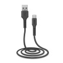 Kabel przewód USB-A - Micro-USB 1m - czarny Kabel przewód USB-A - Micro-USB 1m - czarny