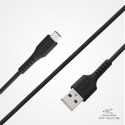 Kabel przewód USB-A - Micro-USB 1m - czarny Kabel przewód USB-A - Micro-USB 1m - czarny