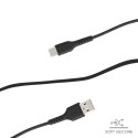 Kabel przewód USB-A - Micro-USB 2m - czarny Kabel przewód USB-A - Micro-USB 2m - czarny