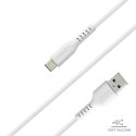 Kabel przewód USB-A - USB-C 1.5m - biały Kabel przewód USB-A - USB-C 1.5m - biały