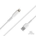 Kabel przewód USB-A - iPhone Lightning - biały Kabel przewód USB-A - iPhone Lightning - biały