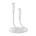 Kabel przewód USB-C - iPhone Lightning 2m - biały Kabel przewód USB-C - iPhone Lightning 2m - biały