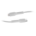 Kabel przewód USB-C - iPhone Lightning 2m - biały Kabel przewód USB-C - iPhone Lightning 2m - biały