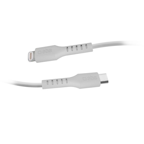 Kabel przewód z certyfikatem MFi USB-C - iPhone Lightning 1m - biały Kabel przewód z certyfikatem MFi USB-C - iPhone Lightning 1m - biały