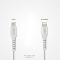 Kabel przewód z certyfikatem MFi USB-C - iPhone Lightning 1m - biały Kabel przewód z certyfikatem MFi USB-C - iPhone Lightning 1m - biały