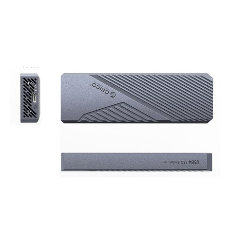 Kieszeń obudowa na dysk CNM2-G20 M.2 NVME USB-C 20Gb/s - szara Kieszeń obudowa na dysk CNM2-G20 M.2 NVME USB-C 20Gb/s - szara