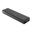 Kieszeń obudowa na dysk M2PV-C3 M.2 NVME USB-C 10Gb/s - czarna