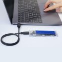 Kieszeń obudowa na dysk TCM2-C3 M.2 NVME na USB-C 10Gb/s - niebiesko-przezroczysta Kieszeń obudowa na dysk TCM2-C3 M.2 NVME na USB-C 10Gb/s - niebiesko-przezroczysta