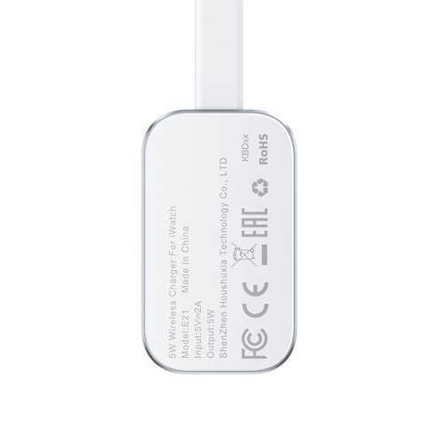 Ładowarka bezprzewodowa do Apple Watch 5W- srebrna Ładowarka bezprzewodowa do Apple Watch 5W- srebrna