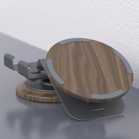 Podstawka stojak do telefonu 360 stopni metalowy - szary Podstawka stojak do telefonu 360 stopni metalowy - szary