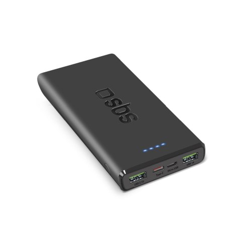 Powerbank 10000 mAh Power Delivery 20W - czarny