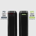 Powerbank 10000 mAh Power Delivery - czarny Powerbank 10000 mAh Power Delivery - czarny