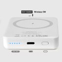 Powerbank 5000 mAh USB-C kompatybilny z MagSafe - biały