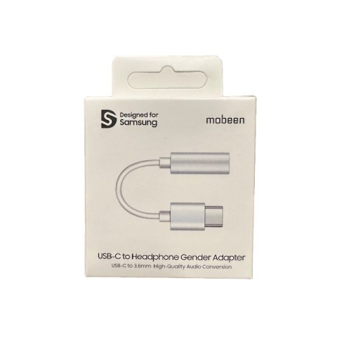 Adapter do słuchawek Samsung DAC USB-C - mini jack 3.5mm - biały Adapter do słuchawek Samsung DAC USB-C - mini jack 3.5mm - biały