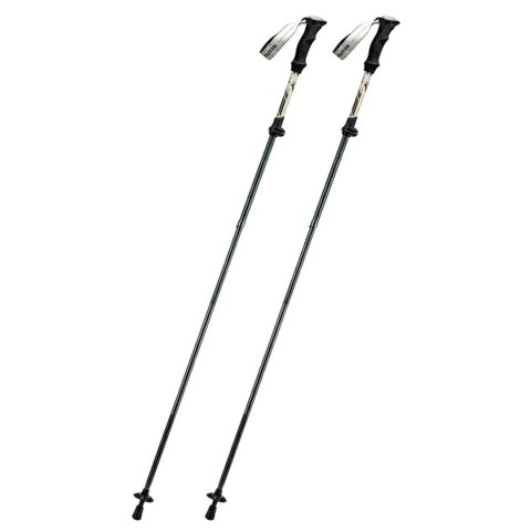 Kijki trekkingowe nordic walking aluminiowe 110 - 130 cm - brązowe Kijki trekkingowe nordic walking aluminiowe 110 - 130 cm - brązowe