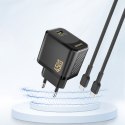 Ładowarka sieciowa A28 GaN USB-C 45W - czarna Ładowarka sieciowa A28 GaN USB-C 45W - czarna