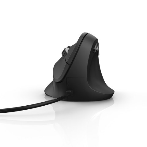 Myszka przewodowa EMC-500 ergonomiczna pionowa - czarna Myszka przewodowa EMC-500 ergonomiczna pionowa - czarna