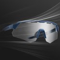 Okulary rowerowe polaryzacyjne z filtrem UV i wkładką korekcyjną - szare