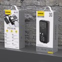 Powerbank 30000mAh z wbudowanymi kablami PD 22.5W - czarny Powerbank 30000mAh z wbudowanymi kablami PD 22.5W - czarny