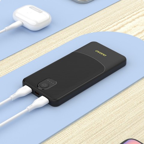 Powerbank K10 10000mAh USB-A 2.4A - czarny Powerbank K10 10000mAh USB-A 2.4A - czarny