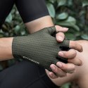 Rękawiczki rowerowe oddychające bez palców rozmiar XXL - zielone Rękawiczki rowerowe oddychające bez palców rozmiar XXL - zielone